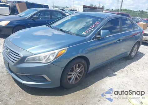 2016 Hyundai Sonata Se z USA, uszkodzony, nr VIN 5NPE24AF6GH356668